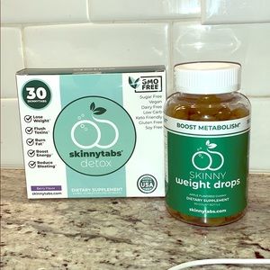Skinnytabs detox tabs and Skinny weight drops